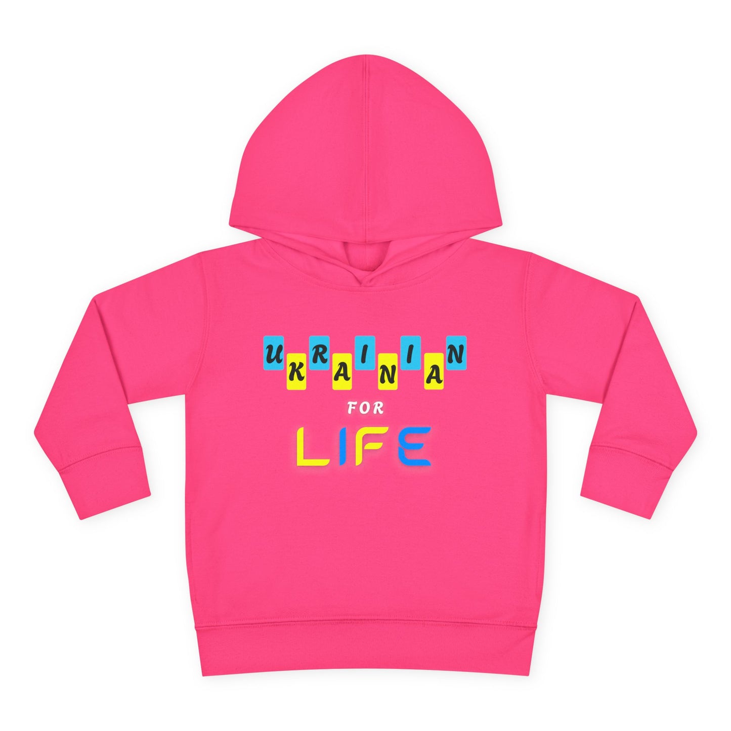 Toddler Ukrainian for Life Fleece Hoodie