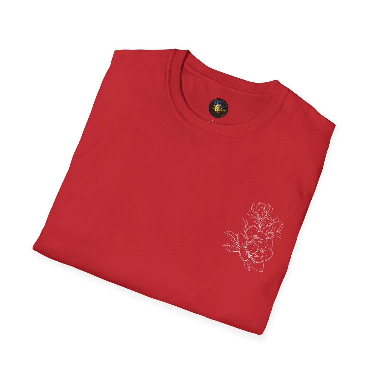 Wild Spirit Butterfly V-Neck Tee for Women