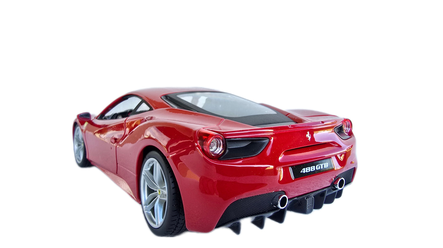 Maisto Special Edition Premium Die-Cast Ferrari 488 GTB Model Car (1/18 Scale)