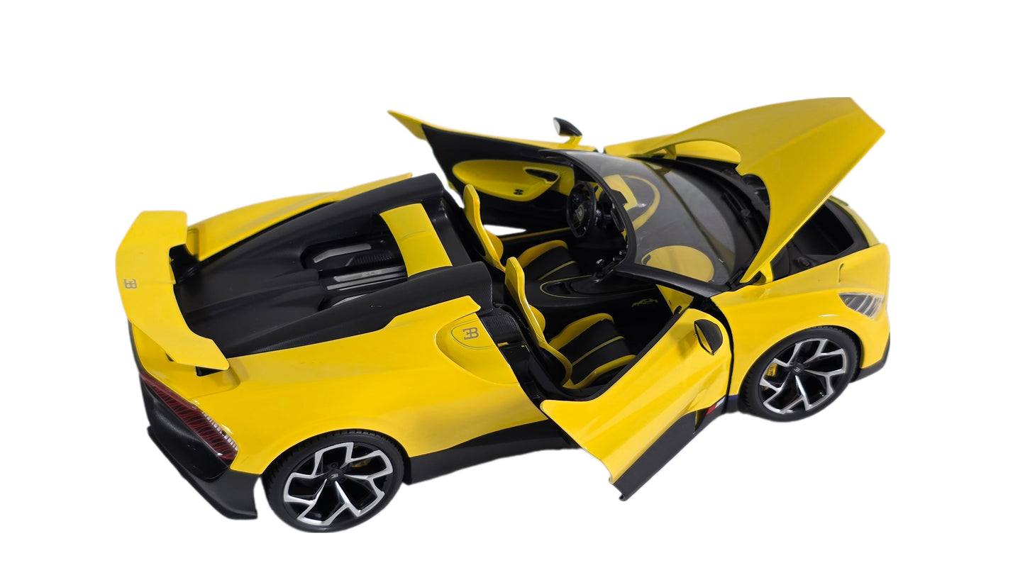 Maisto Special Edition Premium Die-Cast Bugatti Mistral Model Car (1/18 Scale) by Burago