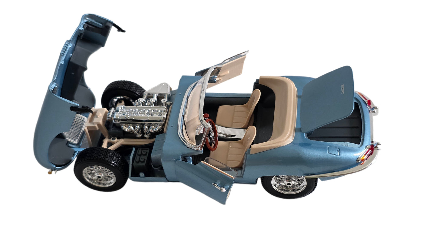 Maisto Special Edition Premium Die-Cast Jaguar E-type Cabriolet Model Car (1/18 Scale) by Burago