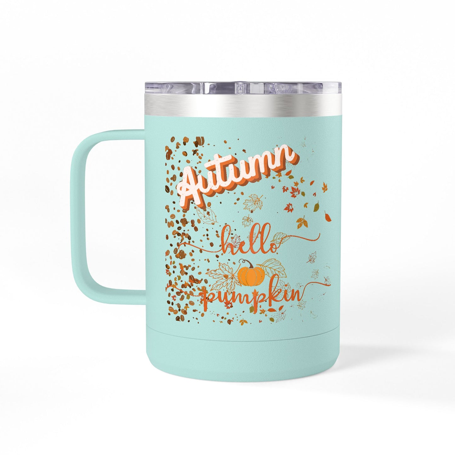Autumn Coffee Mug Tumbler, 15oz