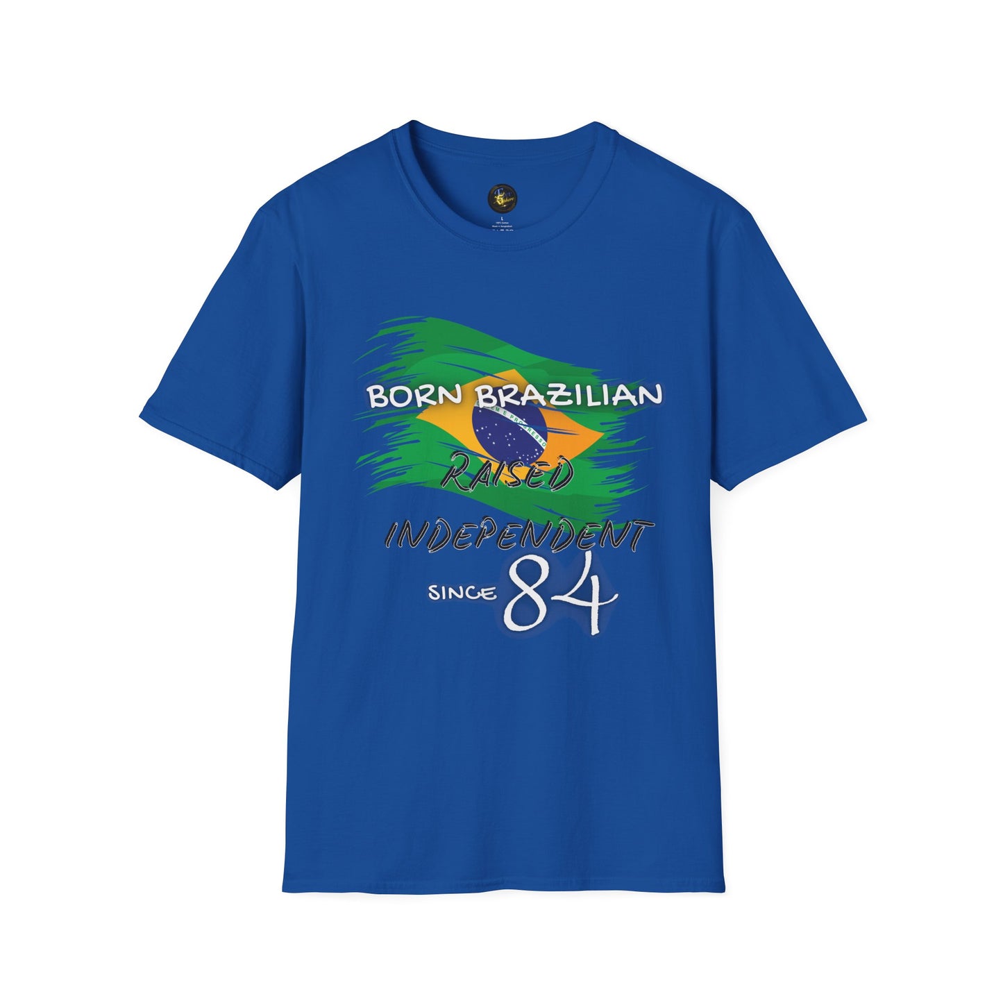 PERSONALIZE Born Brazilian Unisex Cotton T-Shirt - Independent Spirit Tee