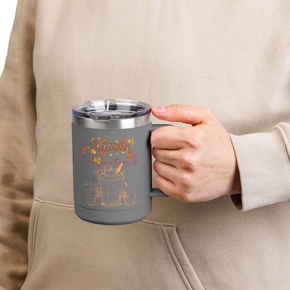 Autumn Coffee Mug Tumbler, 15oz