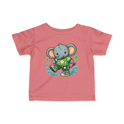 Baby Splash & Dash Elephants Tee