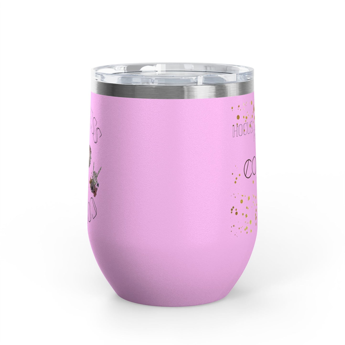 Skull Madness with Flowers Travel Mug 12oz