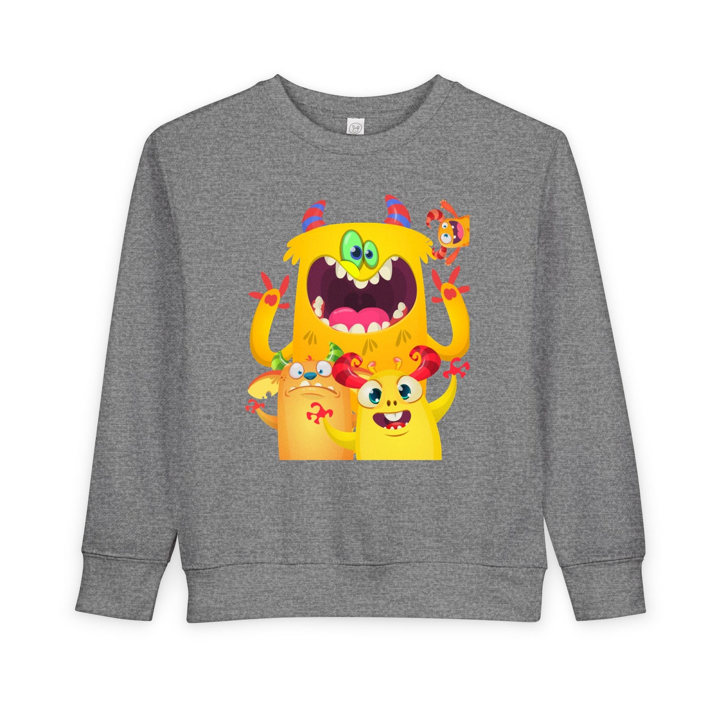 Toddler Yellow Monsters Sweatshirt