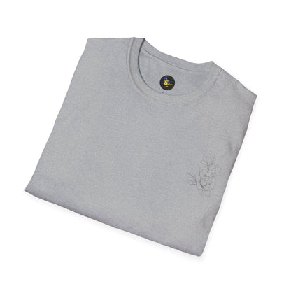 Wild Spirit Butterfly V-Neck Tee for Women