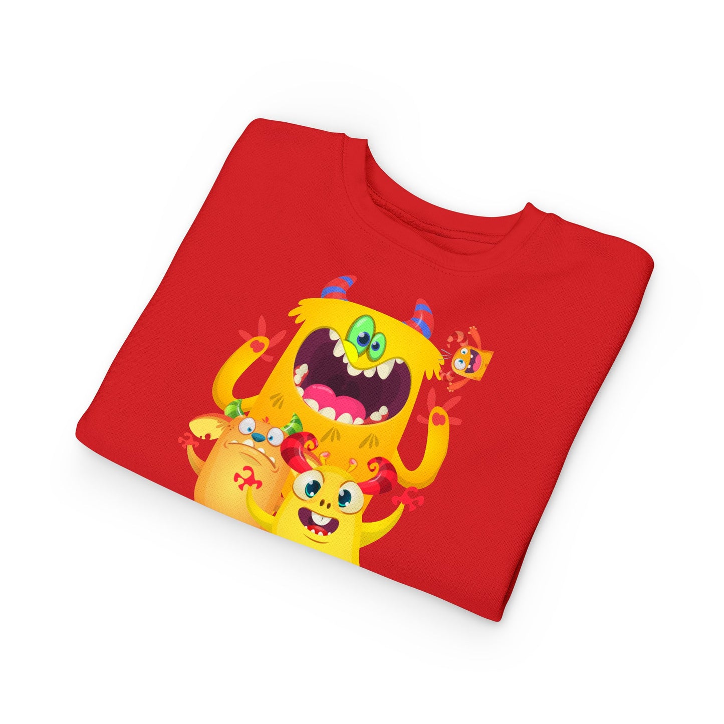 Toddler Yellow Monsters Sweatshirt