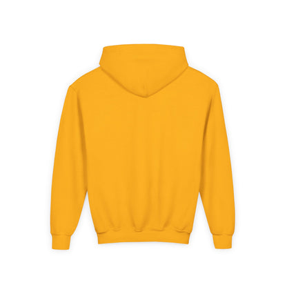 Kids Black Cat & Pumpkin Patch Heavy Blend Cozy Hoodie