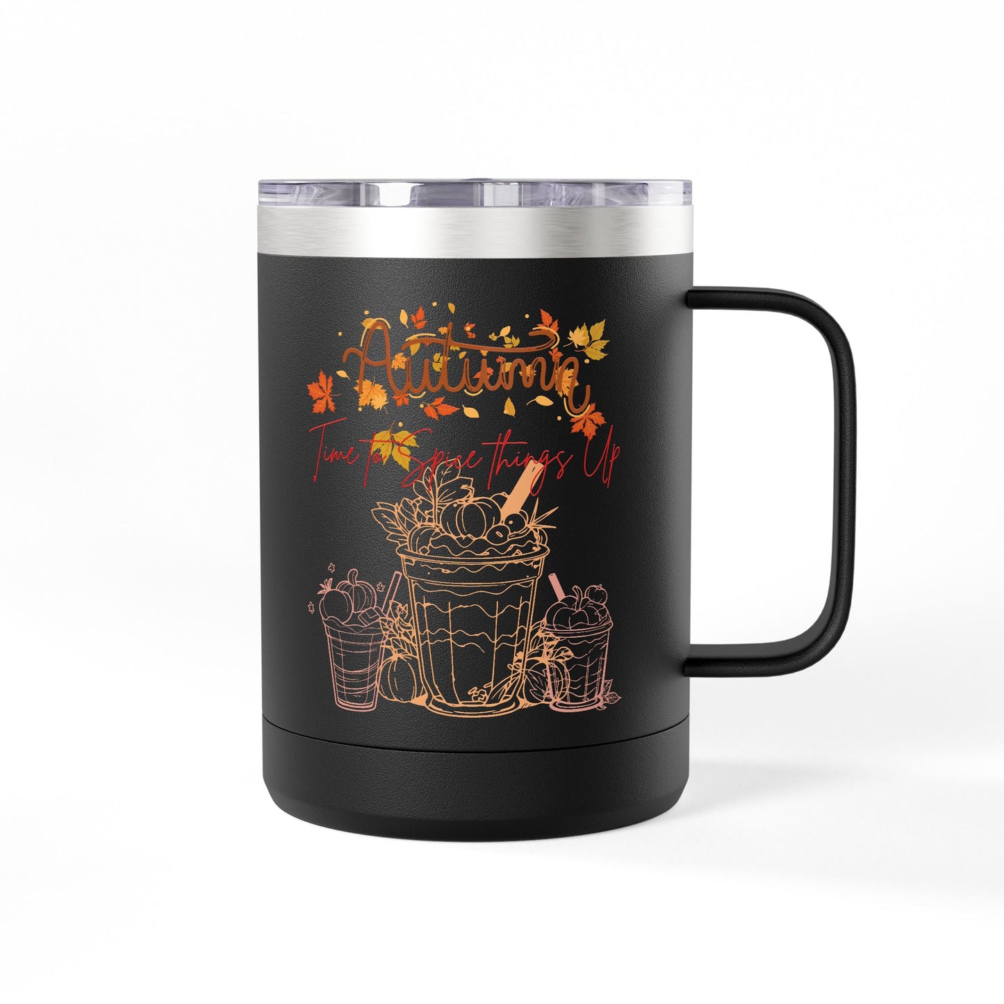 Autumn Coffee Mug Tumbler, 15oz