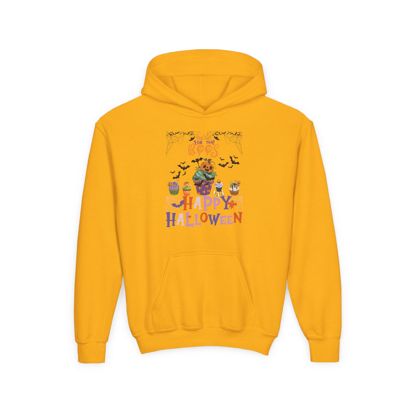 Kids Cupcake Crawler Heavy Blend Cozy Hoodie