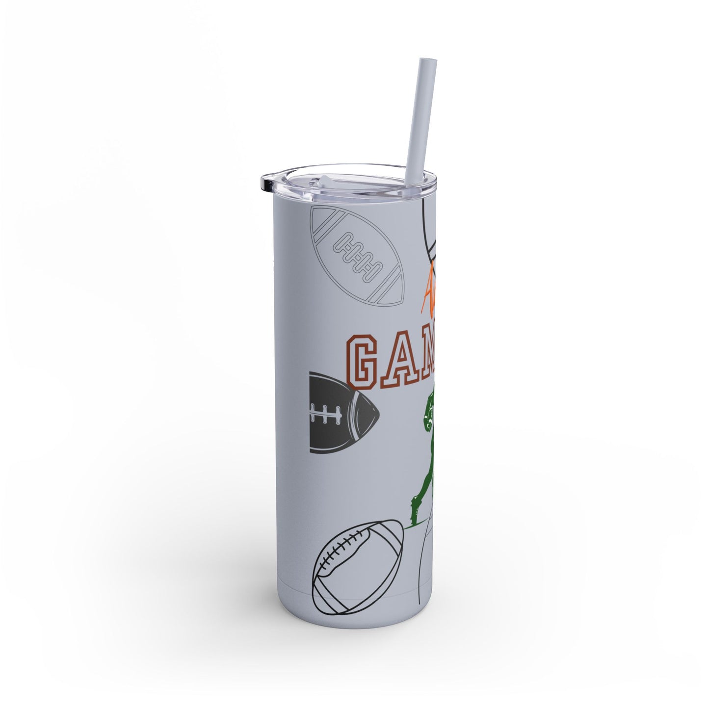 Football Season Matte Tumbler, 20oz