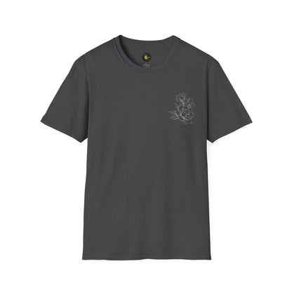 Wild Spirit Butterfly V-Neck Tee for Women