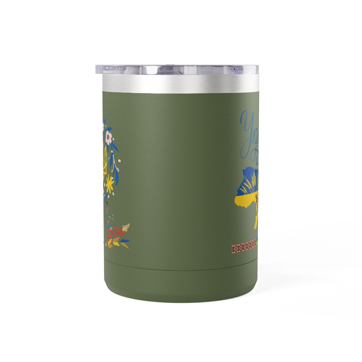 Ukrainian Kozak  Mug Tumbler, 15oz