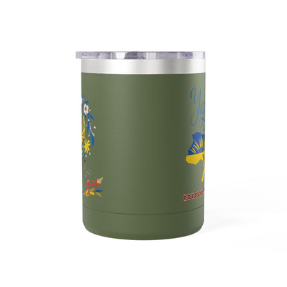 Ukrainian Kozak  Mug Tumbler, 15oz