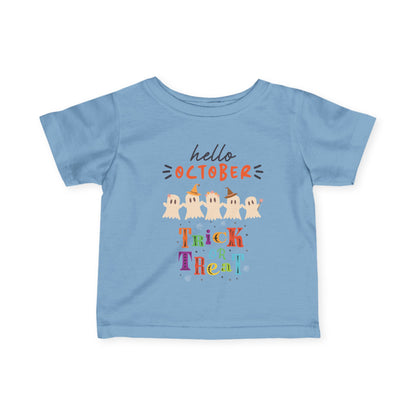Baby Spooky Rainbow Trick-or-Treat Top Tee