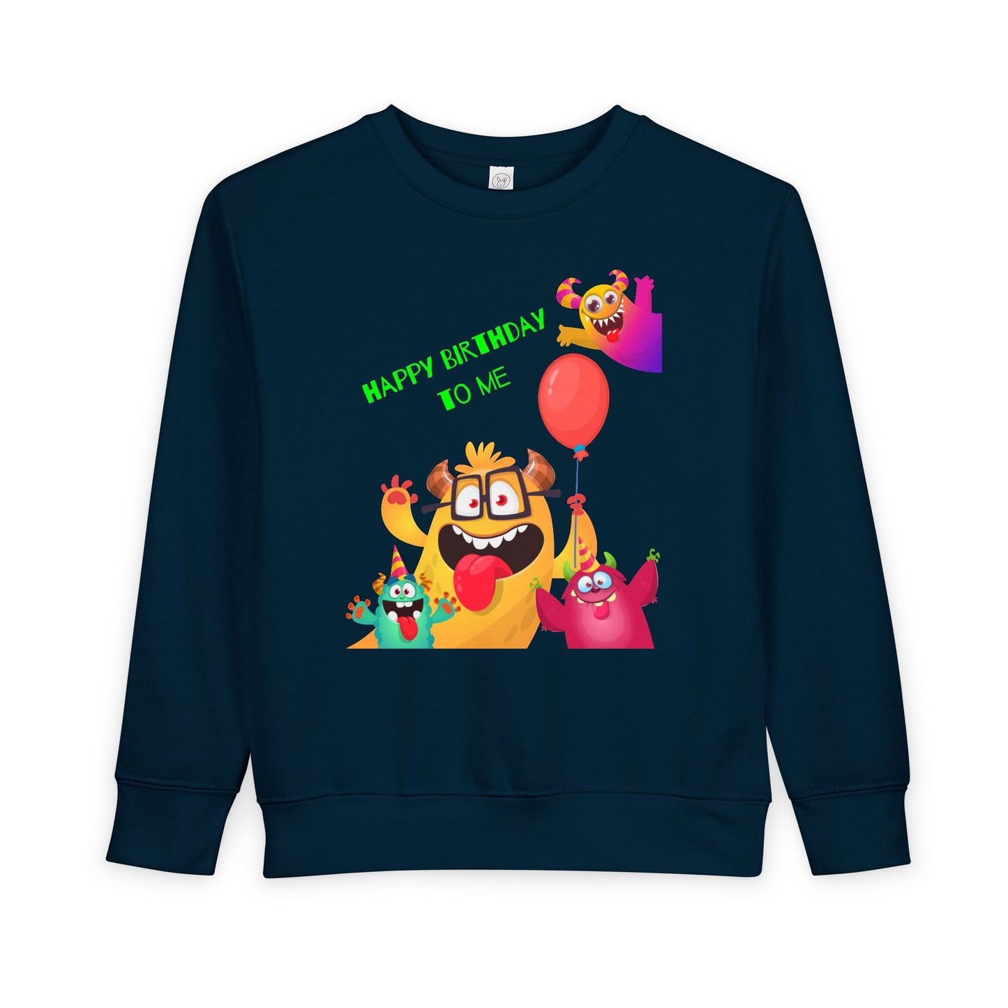 Toddler Happy Birthday Monsters Sweatshirt