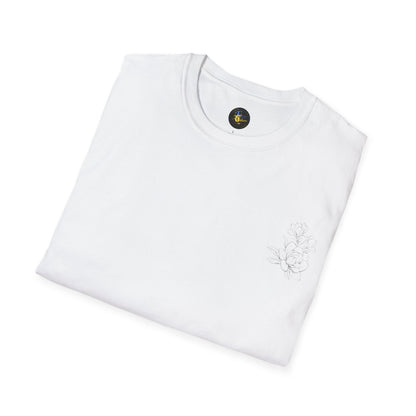 Wild Spirit Butterfly V-Neck Tee for Women
