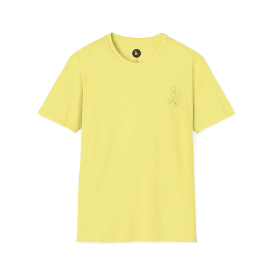 Wild Spirit Butterfly V-Neck Tee for Women