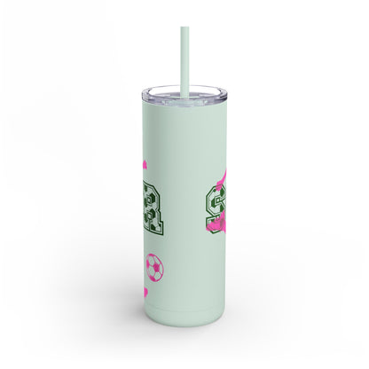 Girls Soccer Season Tumbler | 20oz
