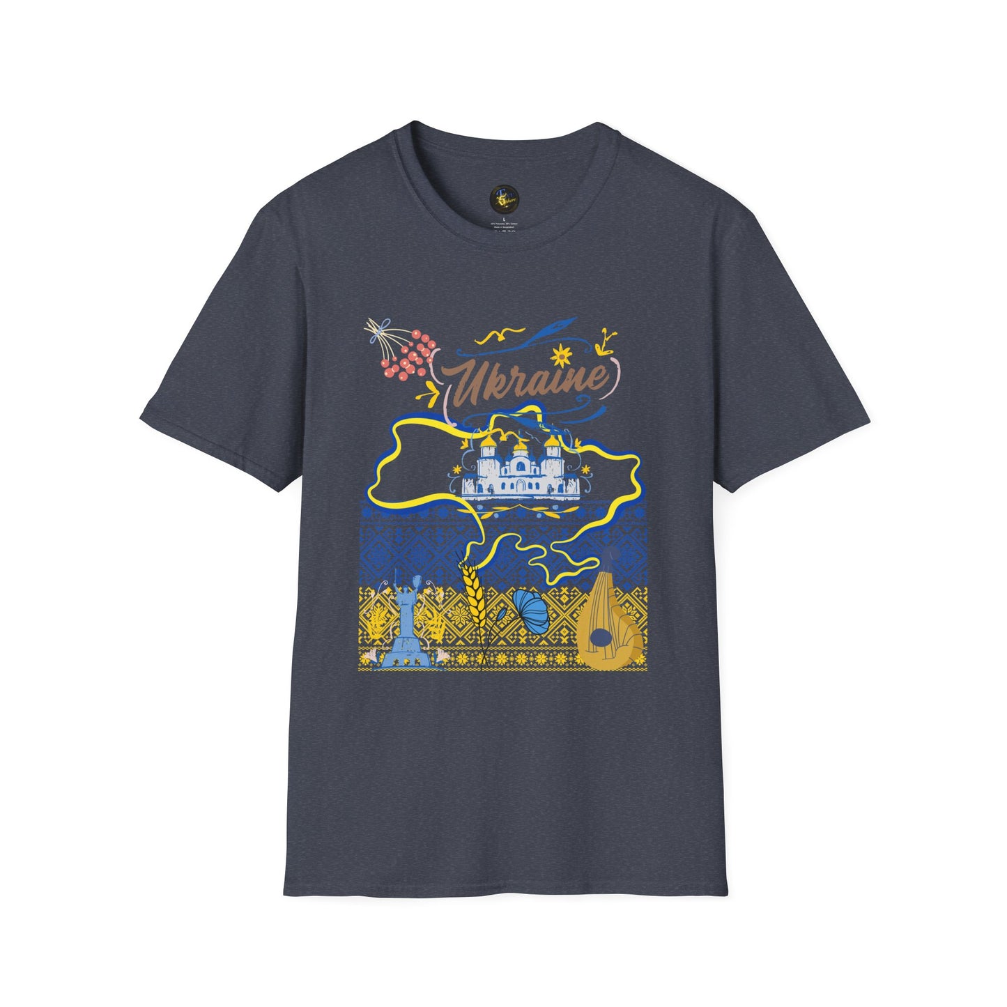 Fields, Faith & Freedom - Unisex Cotton T-Shirt for Men & Women