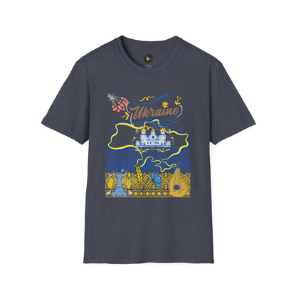 Fields, Faith & Freedom - Unisex Cotton T-Shirt for Men & Women