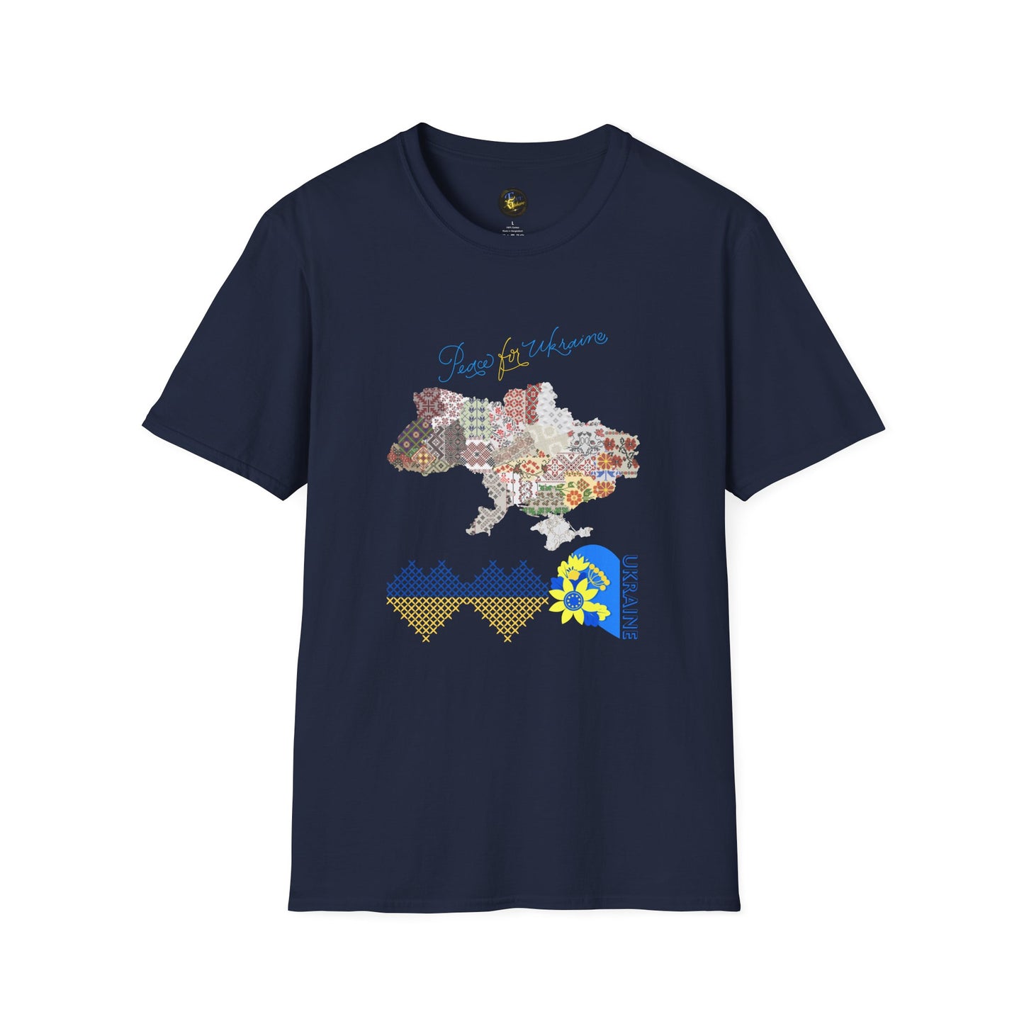 Peace in Every Stitch - Unisex Cotton T-Shirt