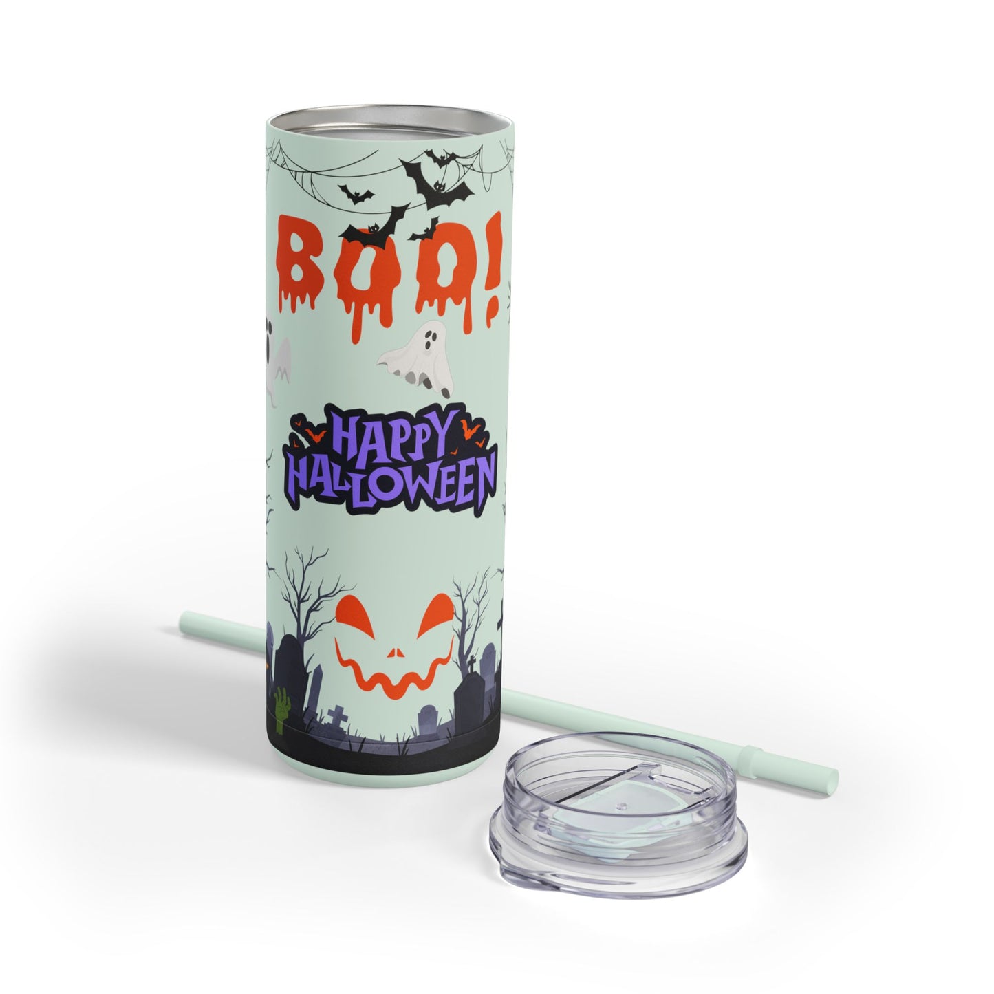 Happy Spooky Halloween Tumbler, 20oz