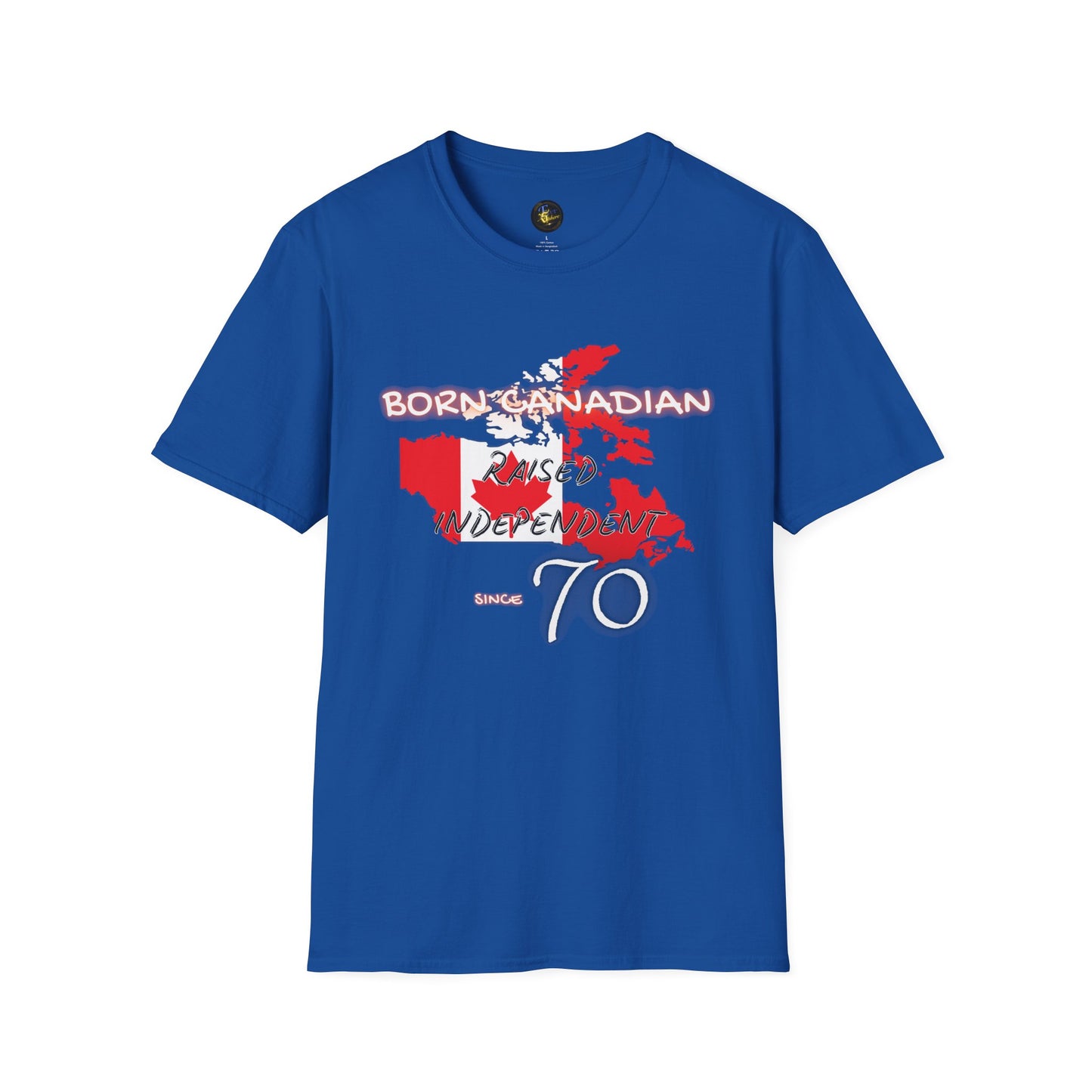 PERSONALIZE Born Canadian Unisex Cotton T-Shirt - Independent Spirit Tee