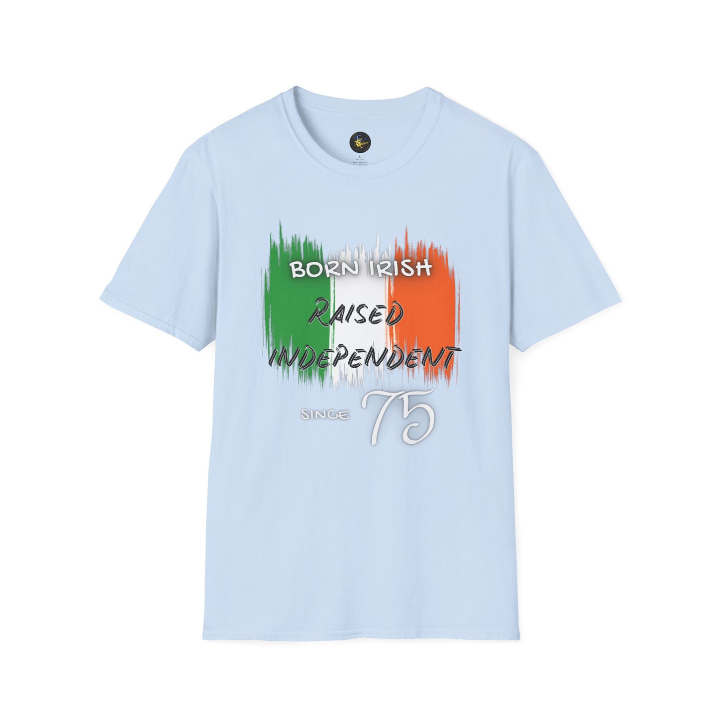 PERSONALIZE Born Irish Unisex Cotton T-Shirt - Independent Spirit Tee
