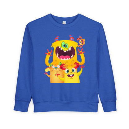 Toddler Yellow Monsters Sweatshirt