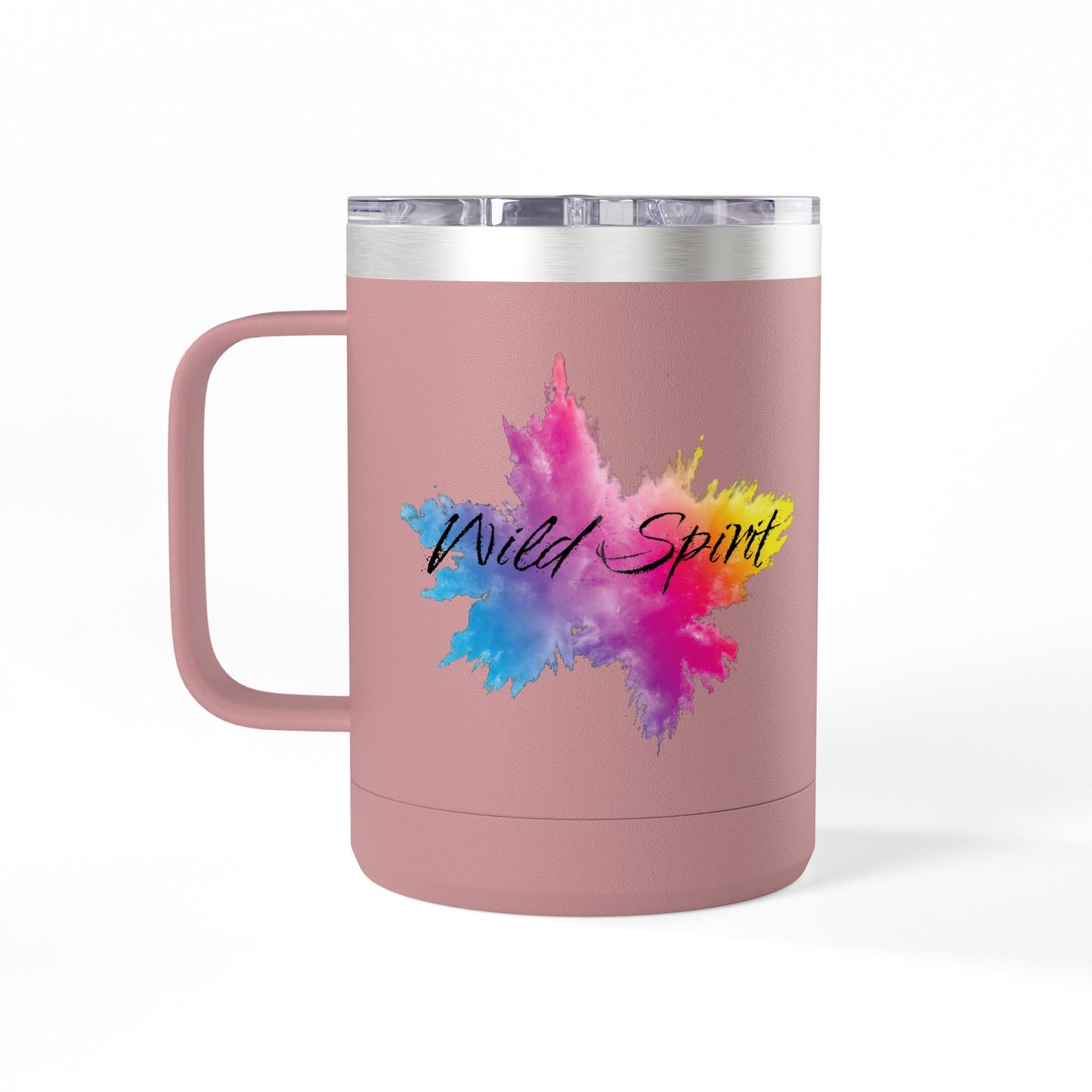 Ukrainian Wild Spirit Girl Mug Tumbler, 15oz