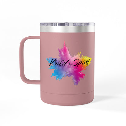 Ukrainian Wild Spirit Girl Mug Tumbler, 15oz
