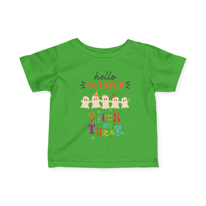 Baby Spooky Rainbow Trick-or-Treat Top Tee