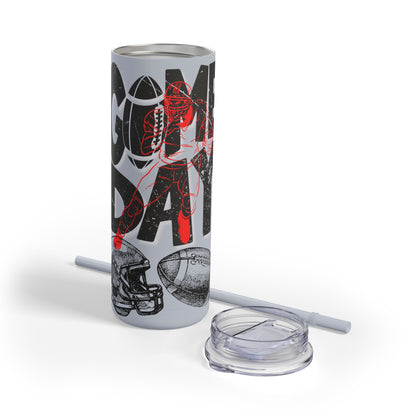 Football Season Game On  Tumbler, 20oz