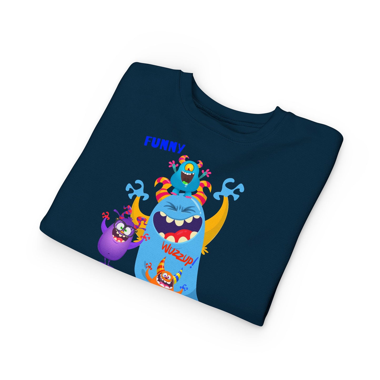 Toddler Funny Monsters Sweatshirt