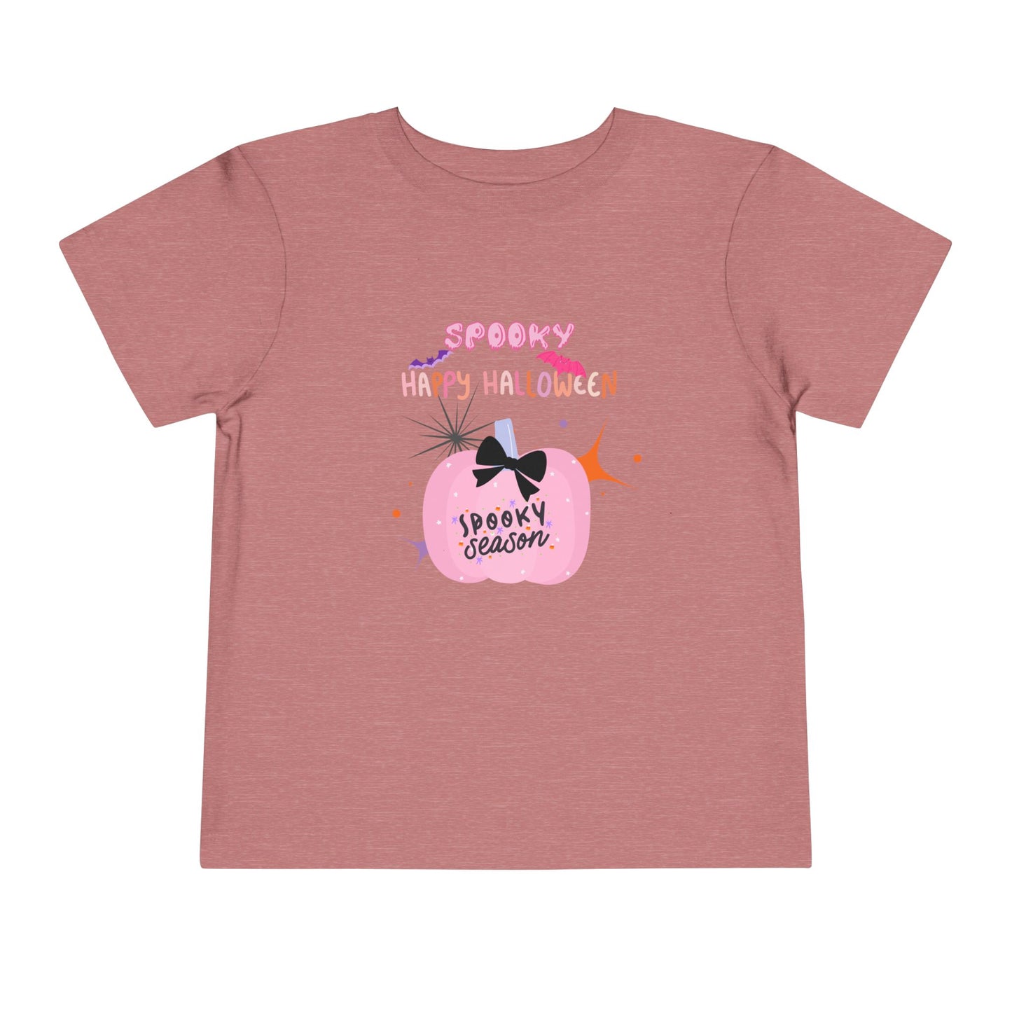 Toddler Pretty in Pink Spooky Season Tee