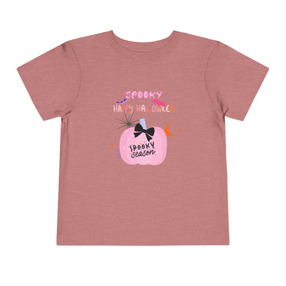 Toddler Pretty in Pink Spooky Season Tee