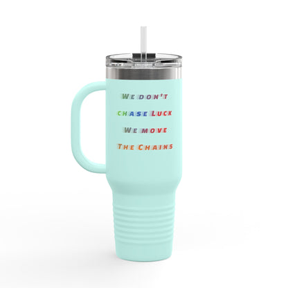 Game On  Football Season Sporty Insulated Travel Mug, 40oz