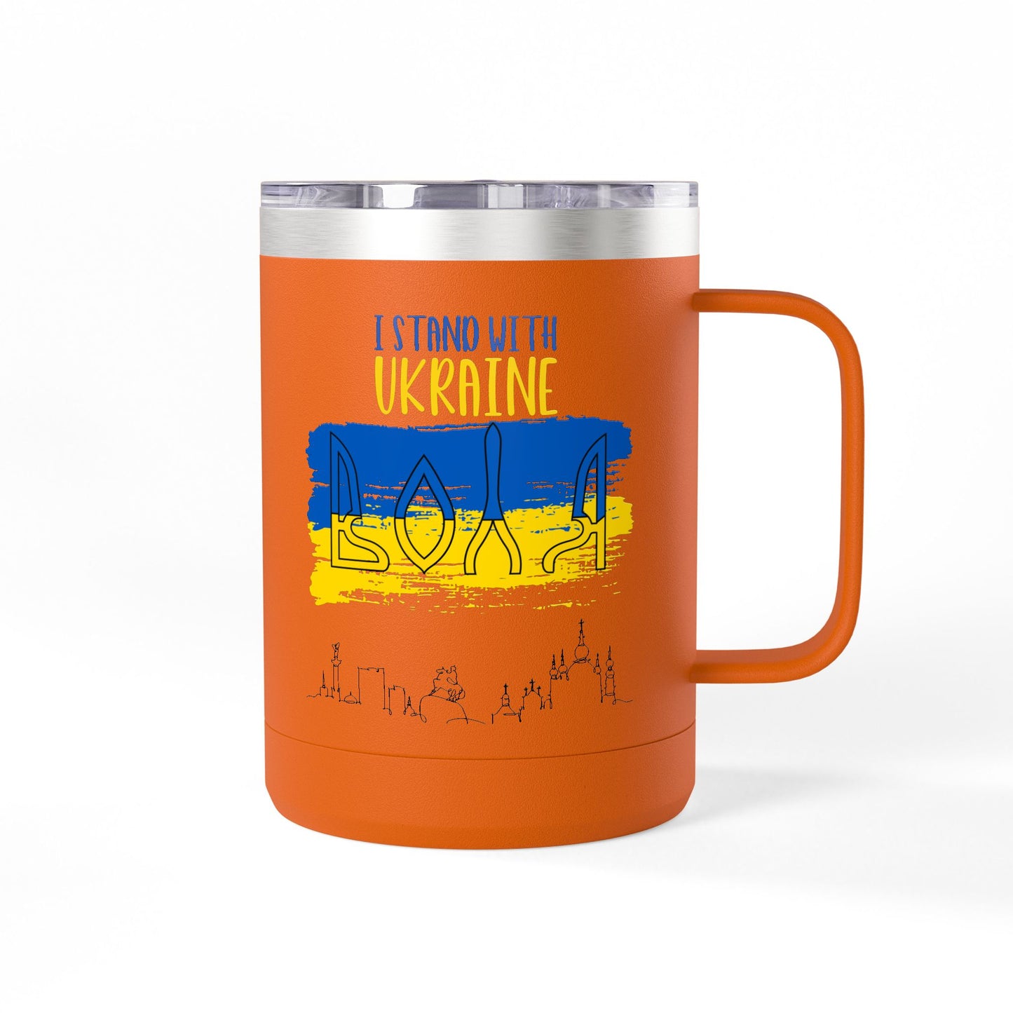 Freedom for Ukraine Mug Tumbler, 15oz