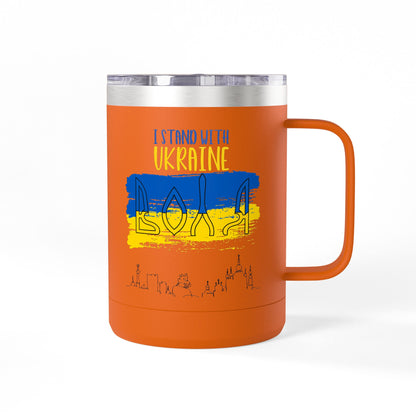 Freedom for Ukraine Mug Tumbler, 15oz