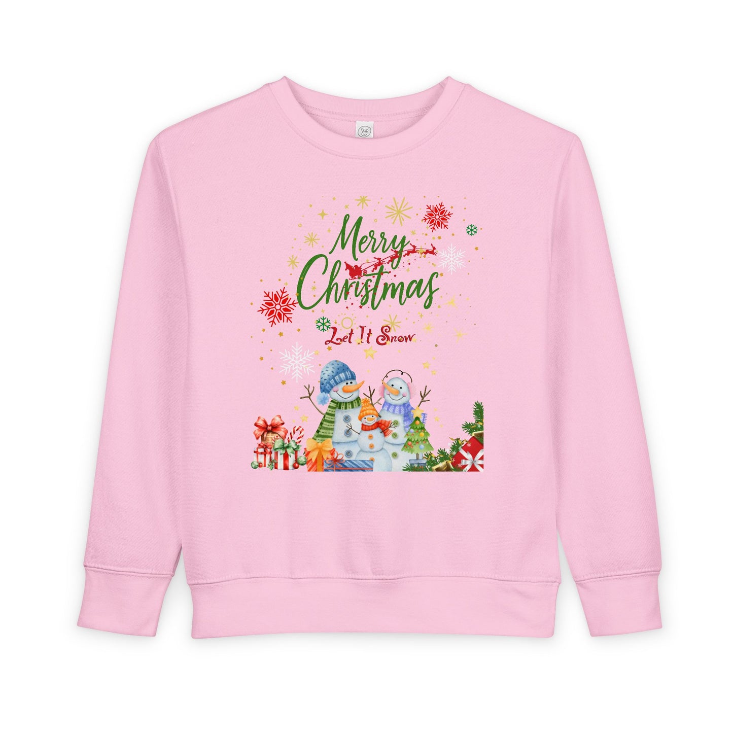 Toddler Let It Snow Christmas Sweatshirt