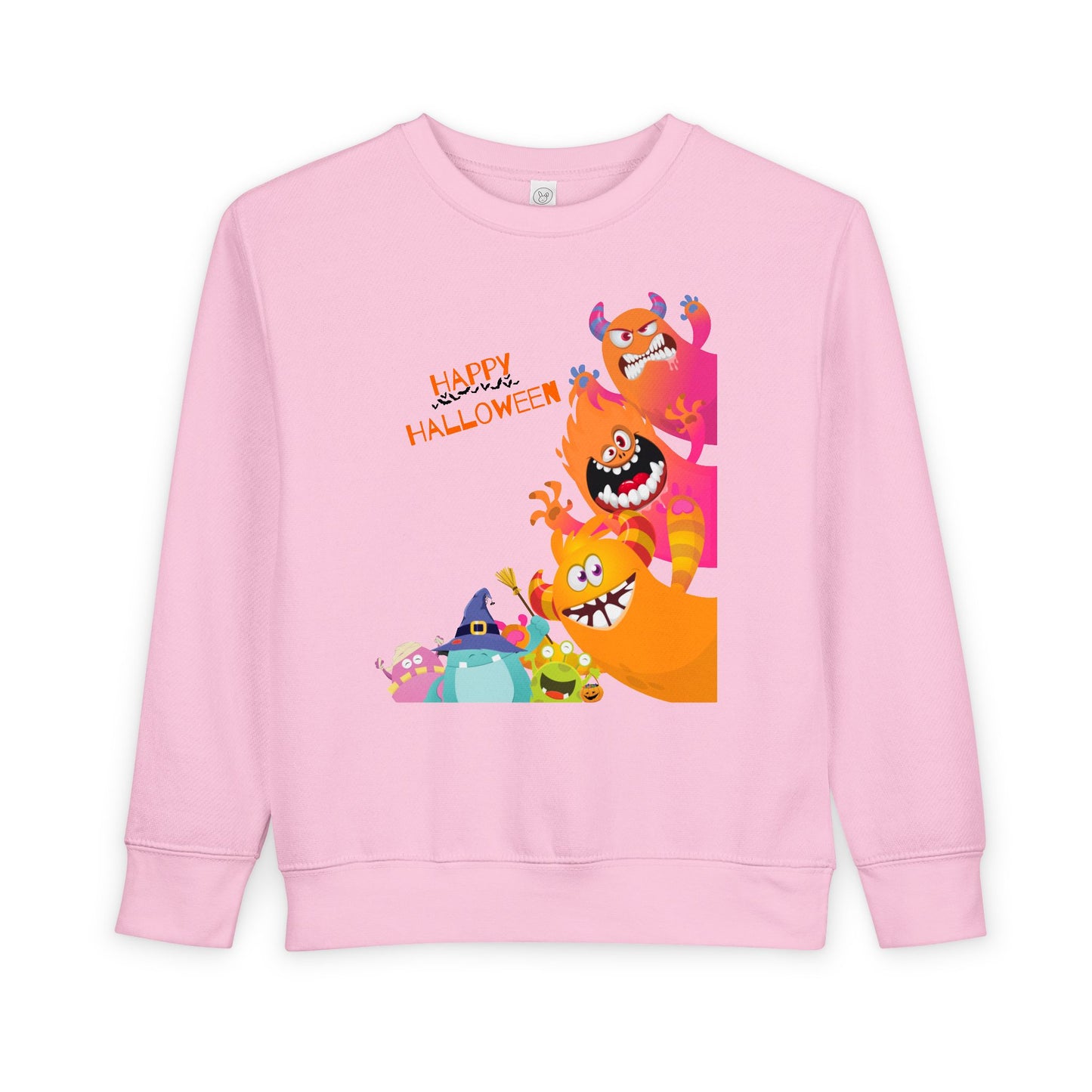 Toddler Happy Halloween Monsters Sweatshirt