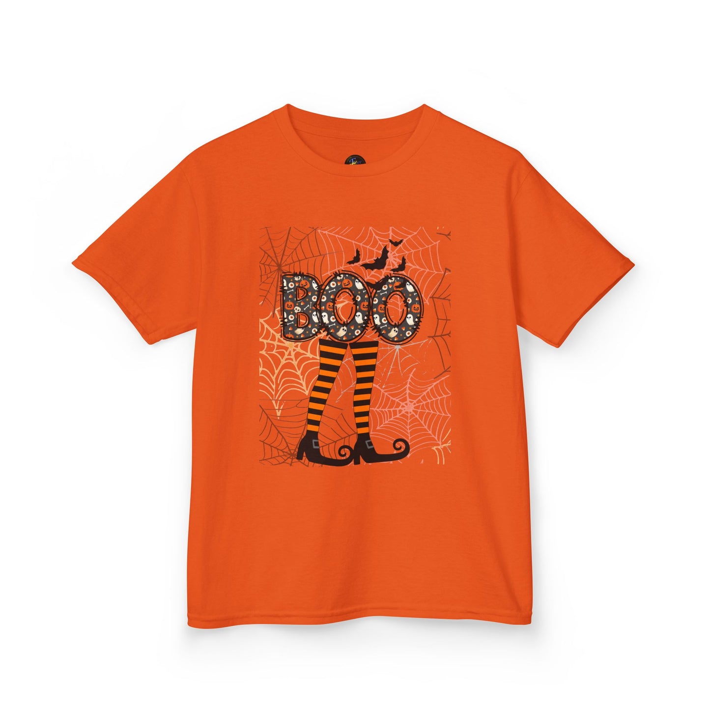 Kids Boo Crew Witch Feet Graphic Tee