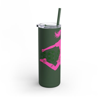 Girls Soccer Season Tumbler | 20oz