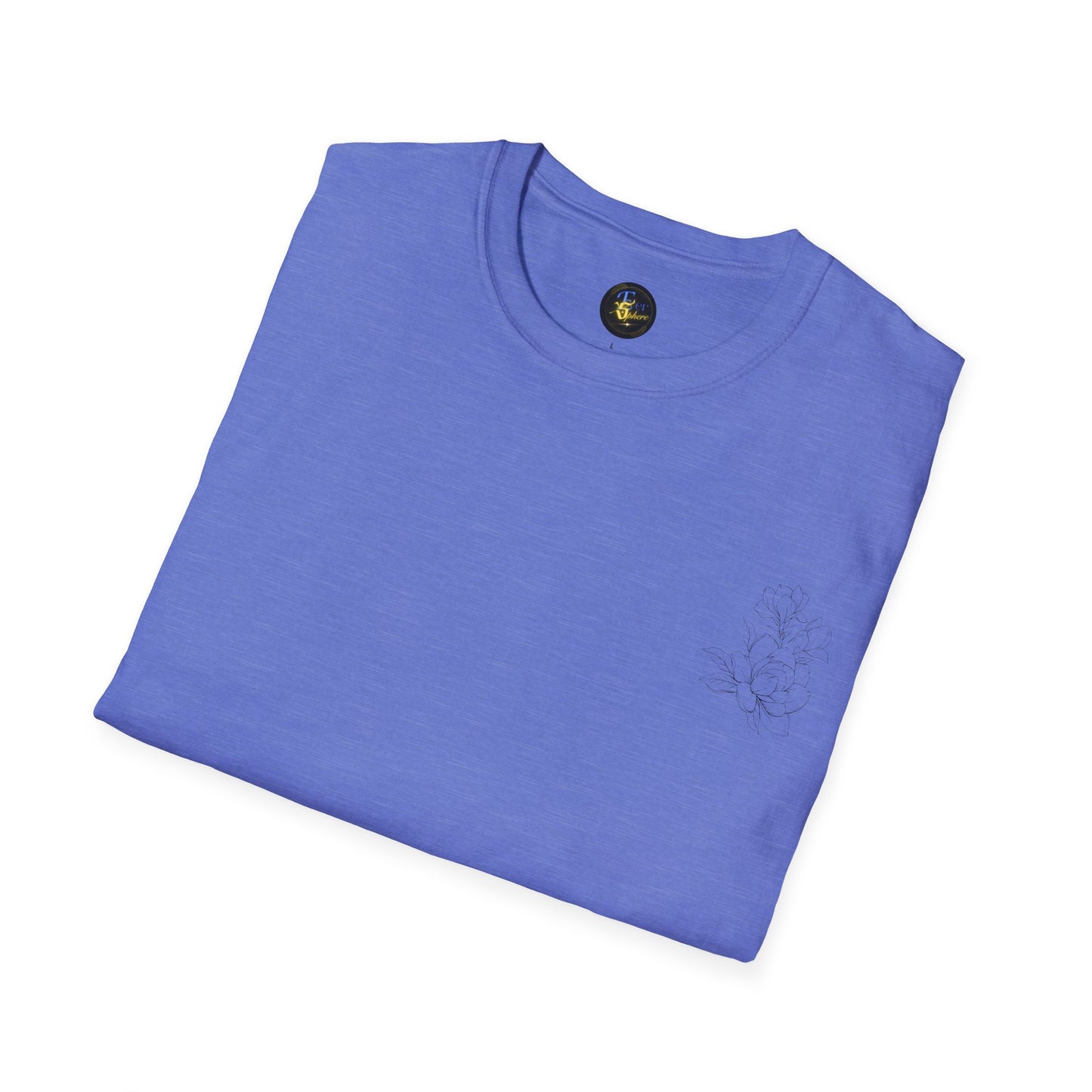 Wild Spirit Butterfly V-Neck Tee for Women