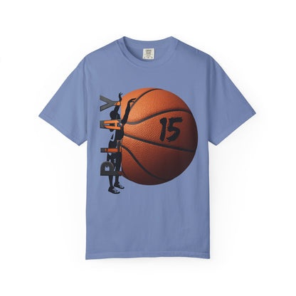 PERSONALIZE Unisex Basketball Garment-Dyed T-shirt Always in Play Mode