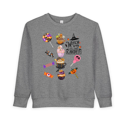 Toddler Sweet Halloween  Sweatshirt