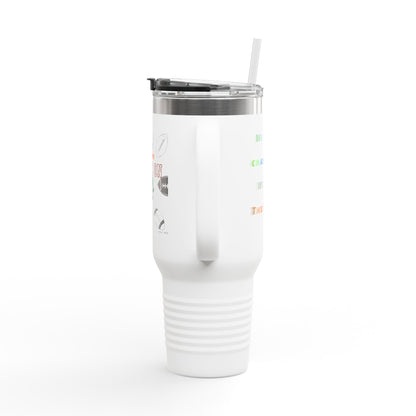 Game On  Football Season Sporty Insulated Travel Mug, 40oz